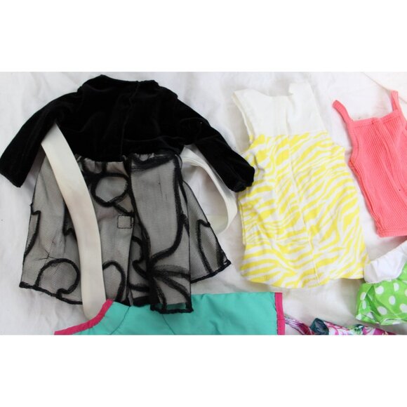 18" Doll Clothing 7 pc Lot Dress Tank Jacket Skirt Bikini Bottom - Picture 7 of 10